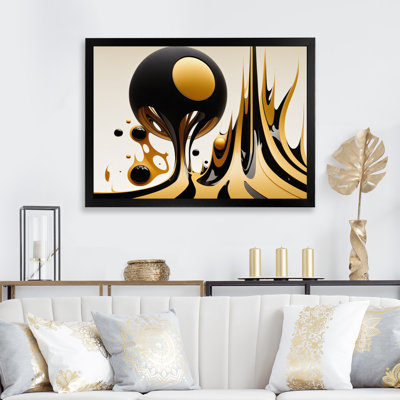 Cozad Rising Gold II - reproduction sur toile