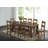 Everick Rectangular Dining Table Rustic Golden Brown-1460196151