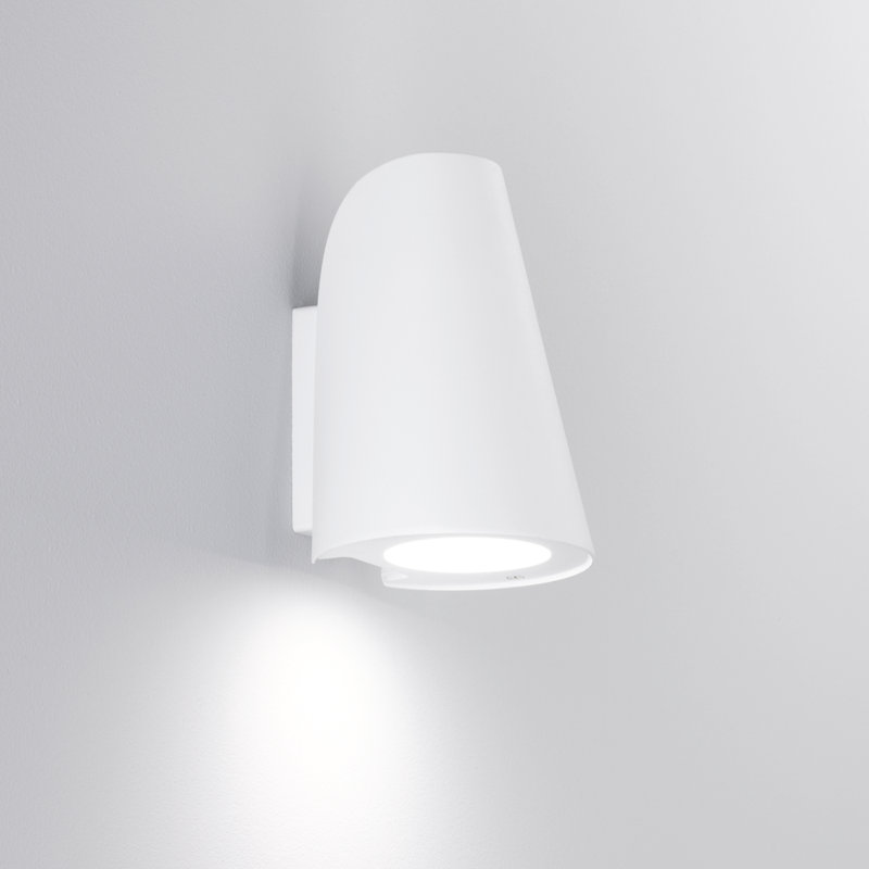 Juliette Outdoor Flush Mount, White