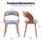 Upholstered Dining Chair With Wooden Frame-1244952187-1273714977