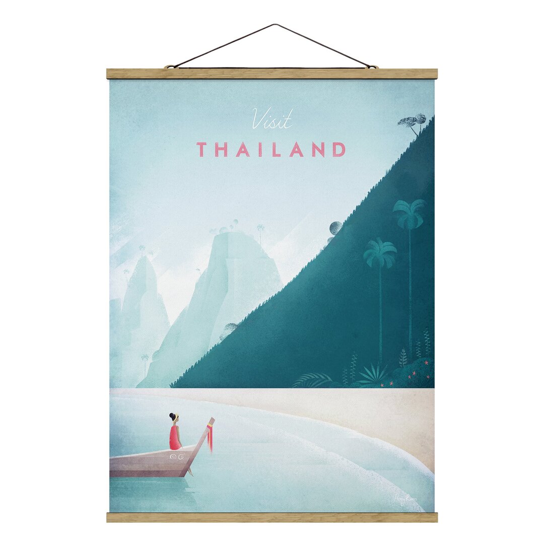 Reiseposter aus Stoff - Thailand