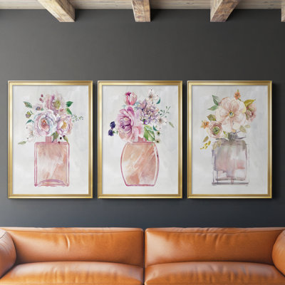 «Fragrance of Summer I», ensemble de 3 reproductions d'art