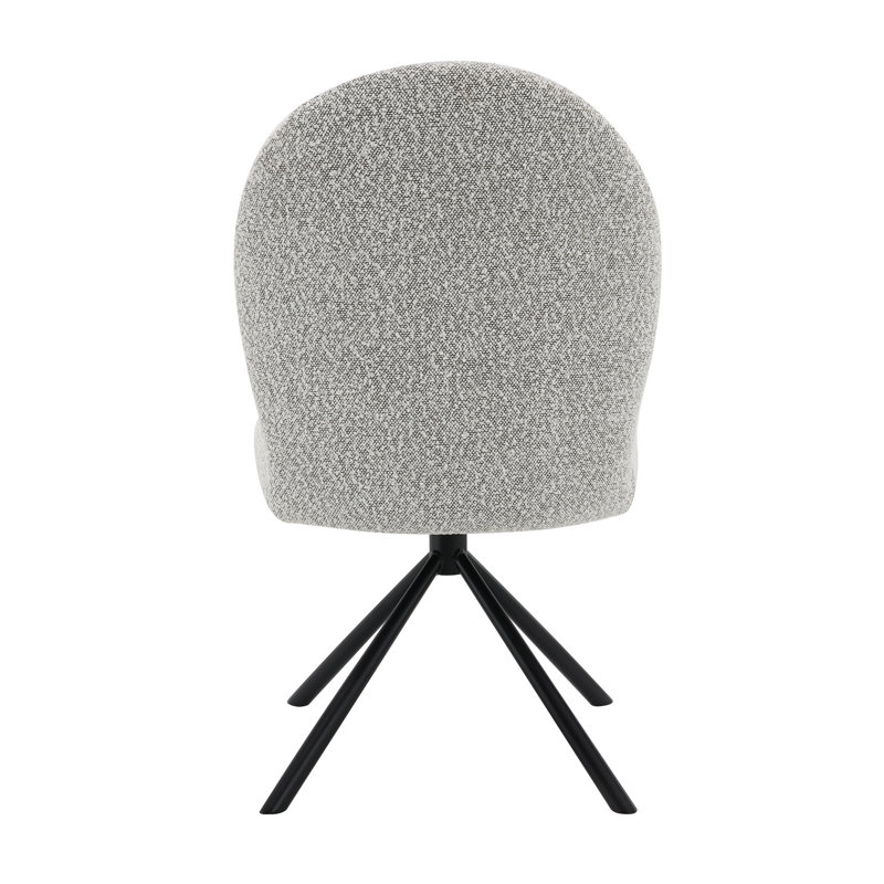 Chaise d'appoint pivotante Boucle (ensemble de 2)