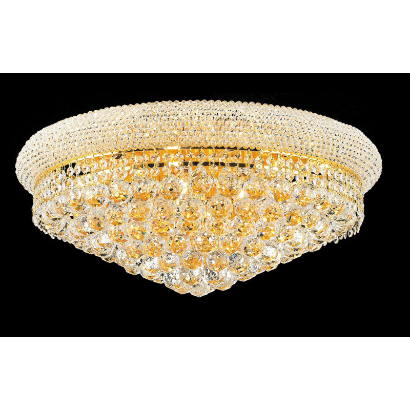Mckie Flush Mount, Gold
