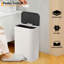 5.2 Gallon (20L) Kitchen Trash Can, Stainless Steel Garbage Can with Inner Wastebasket, Step Trash Can with Soft-Close Lid, Rectangular Rubbish Bin for Bathroom, Kitchen, Living Room, Brown-131134529-131134531