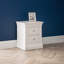 Dial 50cm W Solid Wood Bedside Table-97701682