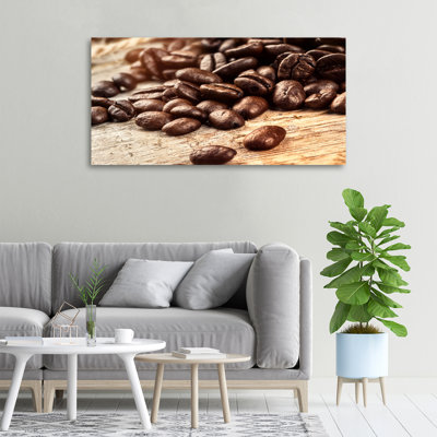 Coffee Beans - Wrapped Canvas Print