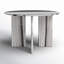 Arian 48'' Round Marble Dining Table