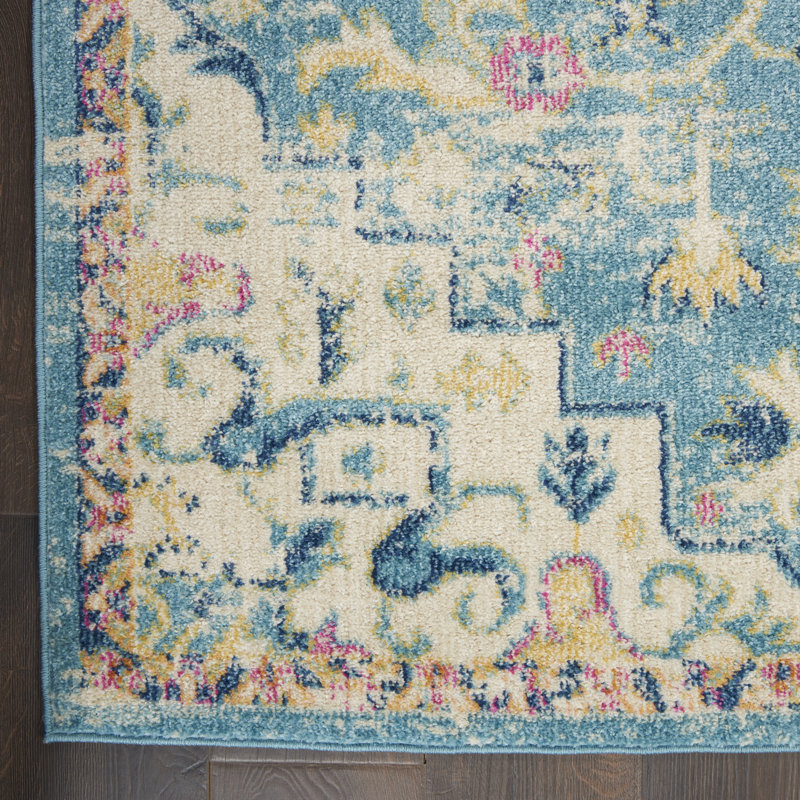 Tapis ivoire traditionnel Augusta, Rectangle 1 pi 10 po x 2 pi 10 po