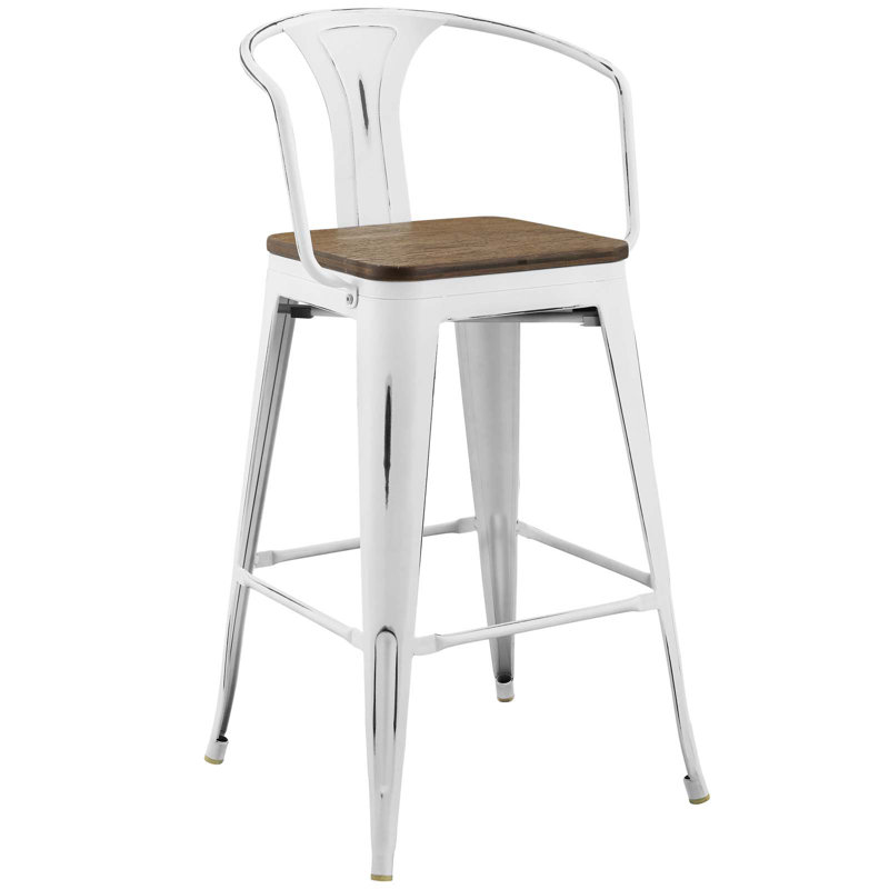 Tabouret Modway Promenade, Blanc