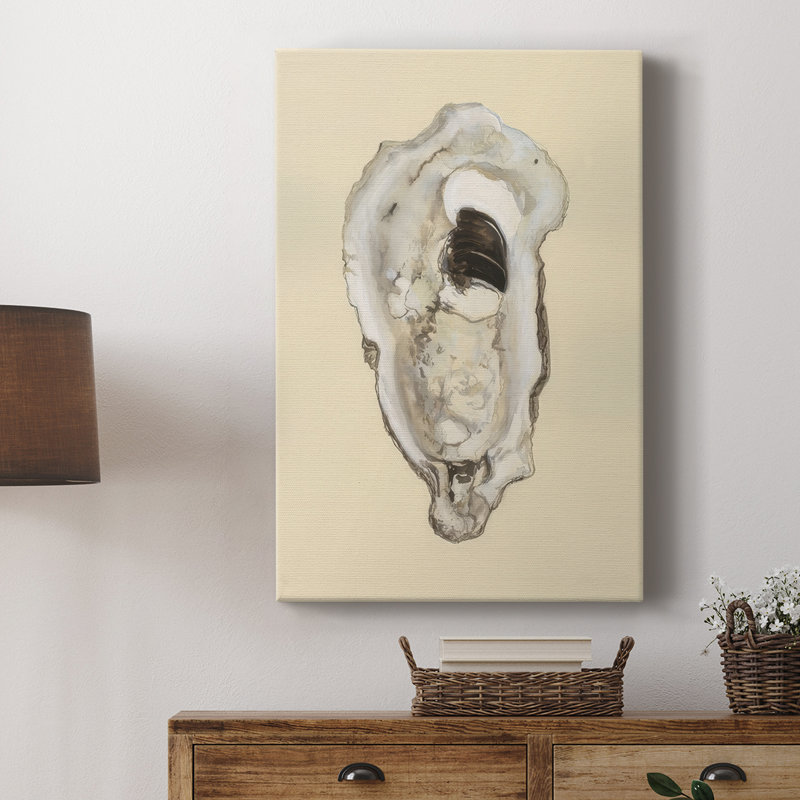 Sépia huître III - galerie sur mesure, H 12 po x l 8 po