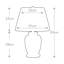 Elrod Porcelain Table Lamp