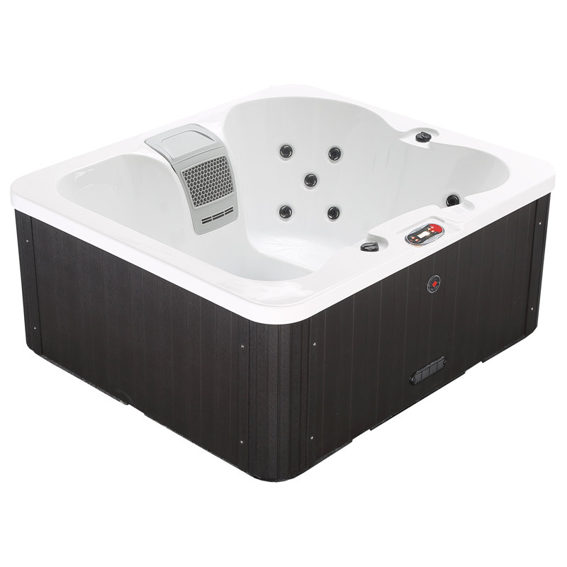 Canadian Spa Manitoba UV Hot Tub 4-Person 14-Jet with Blackout Insulation and UV Light Water Care