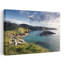 Paysage côtier irlandais abstrait, art mural-1391645203