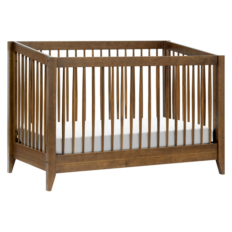Sprout 4-in-1 Convertible Crib, Natural Walnut