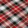 Machine Washable Indoor/Outdoor Christmas Plaid Xhevrie Black Rug
