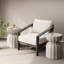 Table basse blanche moderne et imperméable blanche 2Pc-1279199534