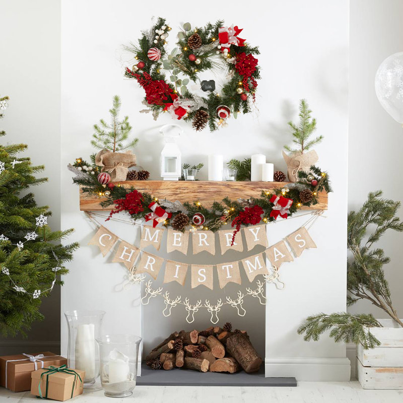 Guirlande 6 pi avec 20 lumières DEL pour Noël
