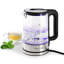Bouilloire électrique en verre MegaChef 1,7 litre