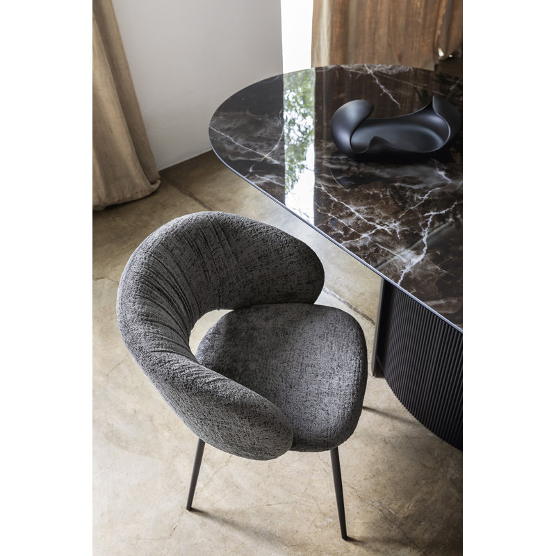 Anime Chairs, Aspen Anthracite Gray, Matt Black