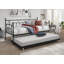 Lit de jour simple avec couchette Losh-1380896530