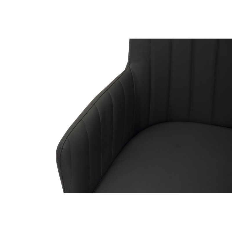 Nemeth 45cm H Polyurethane Upholstered Armchair