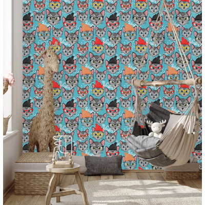 Angenie Peel & Stick Floral Tile