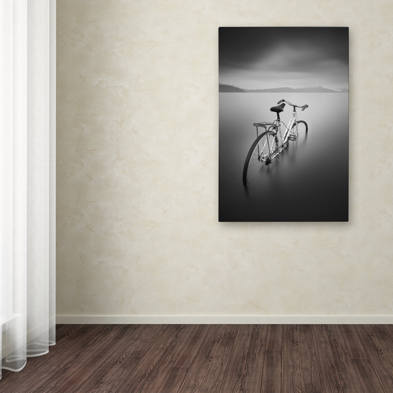 « bicycle 2 », reproduction d’impression sur toile tendue, H 19 po x l 12 po
