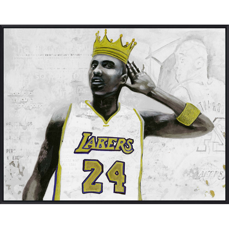 Kobe Print, Black Framed, 45" H x 57" W