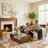 81" Mid-Century Modern Linen Upholstered Sofa-1633867447