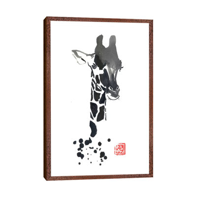 Girafe by Péchane - Print on Canvas