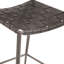 Lund 17" Counter Chair In Tobacco Buffalo Leather With Iron-620894982