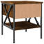 Tahnaout 40cm W Iron Bedside Table-135005034-169839290