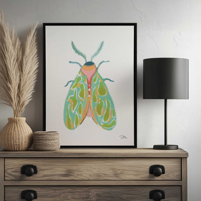 «Fancy Moth I» par Jessica Mingo, reproduction d'art