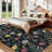 Modern Area Rugs Flower Accent CarpetNon-Slip Area Rug Farmhouse Throw Rugs for BedroomLiving RoomOffice-30811327-30811457