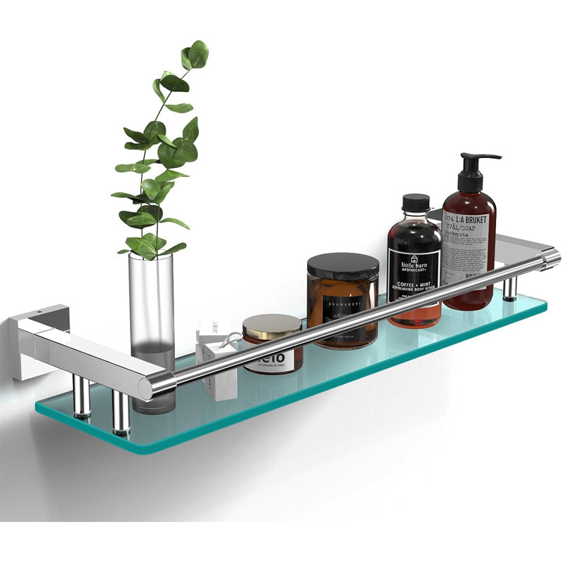 Glass Bathroom Shelves