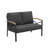 Heavy-Duty Outdoor Loveseat