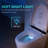 Smart Toilet with Built-in Tank, Auto Open/Close Lid, Heated Seat,Dryer And Multiple Wash Function (Remote Included)