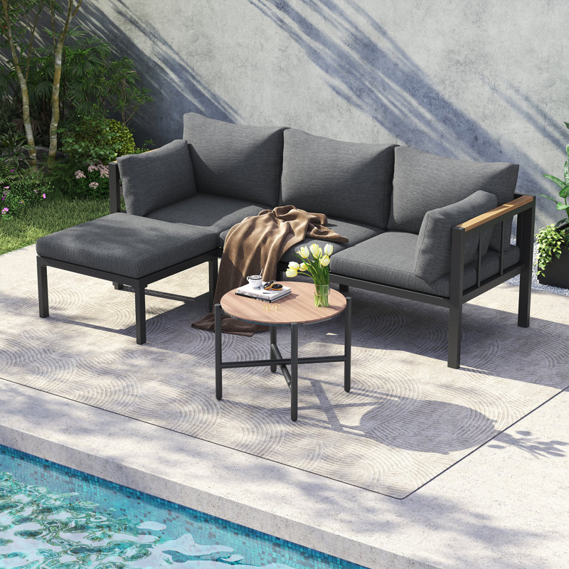 4 - Person Seating Group With Cushions