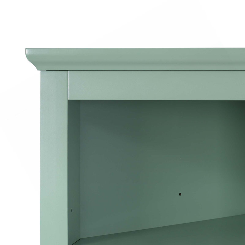 Tall Triangle Cabinet With Three Drawers And Adjustable Shelves, MDF Board With Painted Finish