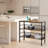3-Tier Console Table With Adjustable Feet