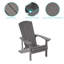 Chaise Adirondack en plastique Armenio-1935180523