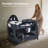 4-in-1 Convertible Baby Playard with Bassinet, Diaper Changer, Cradle&Bedside Sleeper-365987562