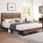 12 Inch Platform Bed Frame With Headboard And Footboard, Mattress Foundation-1968069690