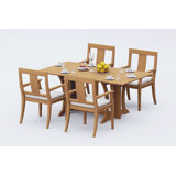 Osborne Teak Wood Patio Dining Set