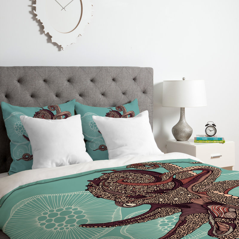 Valentina Ramos Polyester Duvet Cover, Twin/Twin XL Duvet Cover + 1 Standard Pillowcase, polyester