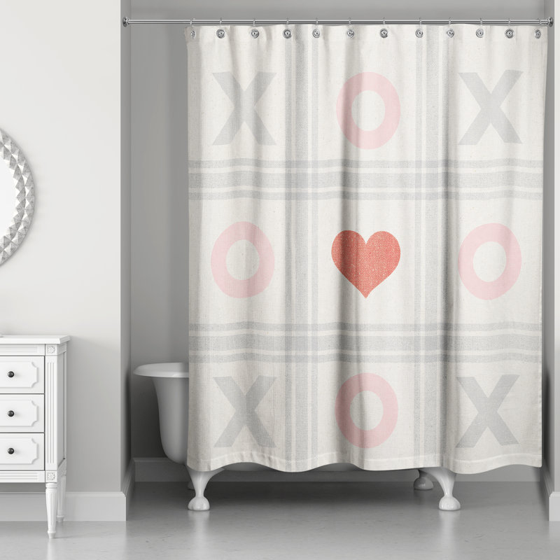 Manningtree Shower Curtain with Hooks Included