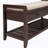 Shoe Rack With Cushioned Seat And Drawers, Multipurpose Entryway Storage Bench-1654715732