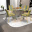 Ensemble de table à manger moderne (doit inclure la table et la chaise), ensemble de patio en métal