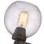 Saltash 3 - Light Steel Dimmable Round Chandelier